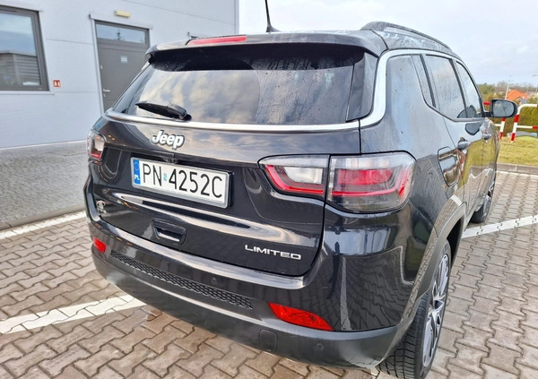 Jeep Compass cena 129900 przebieg: 16000, rok produkcji 2021 z Konin małe 37